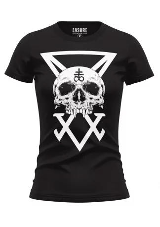Easure Sigil Skull Girlie T-Shirt