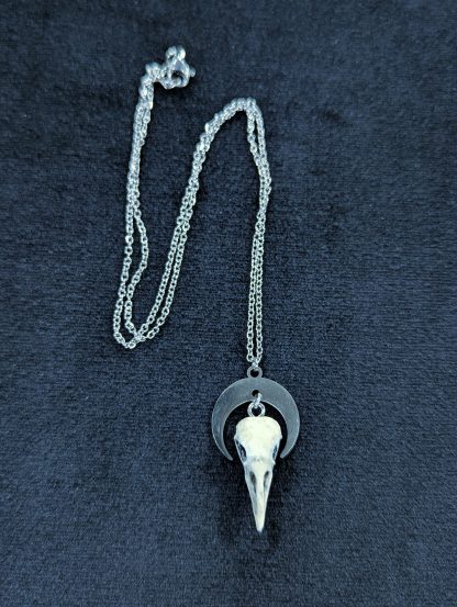 Mystery Creation Necklace Raven Moon weiß - Image 2
