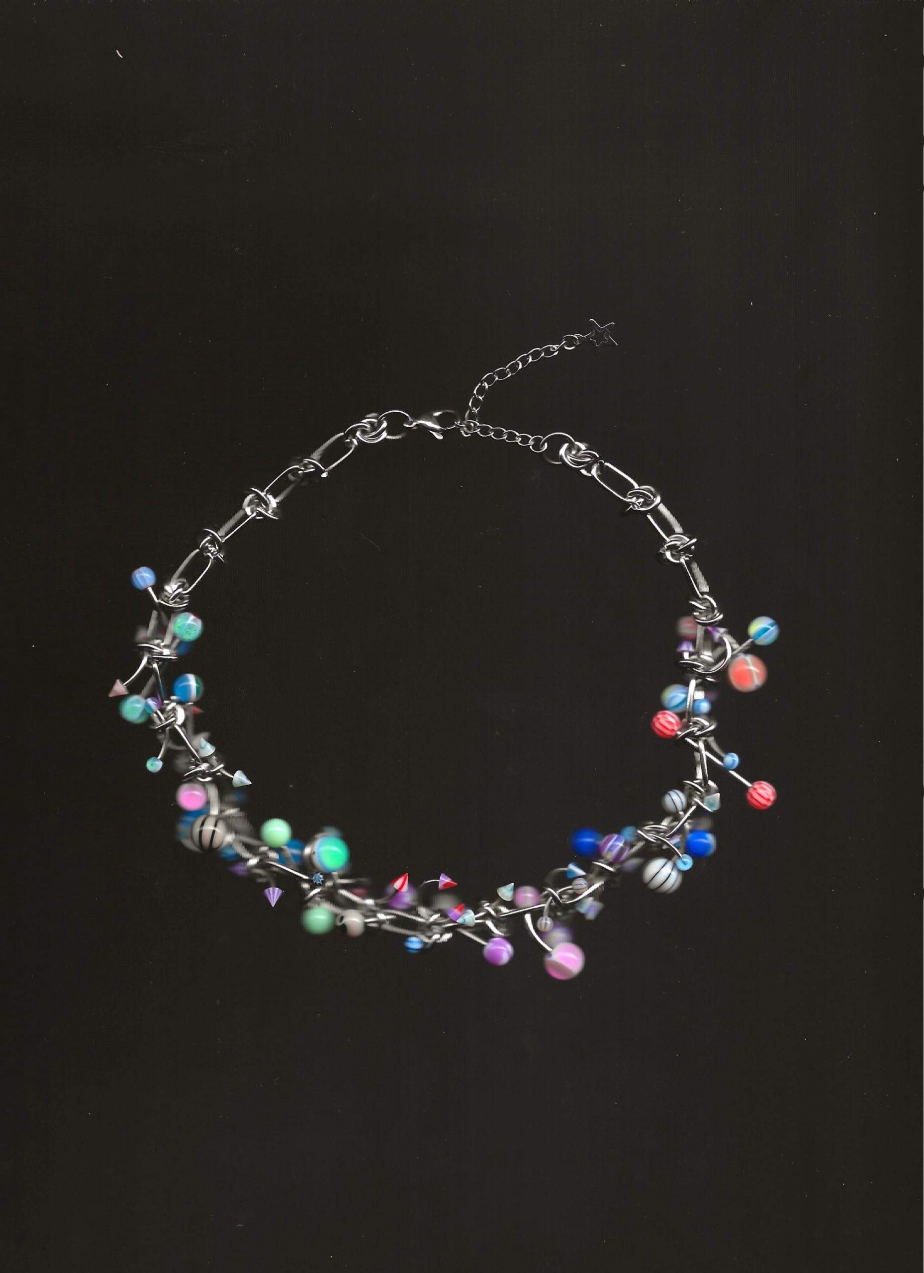 Xardienz Bunte Piercings Necklace