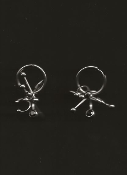 Xardienz Stani black Earrings (Paar)