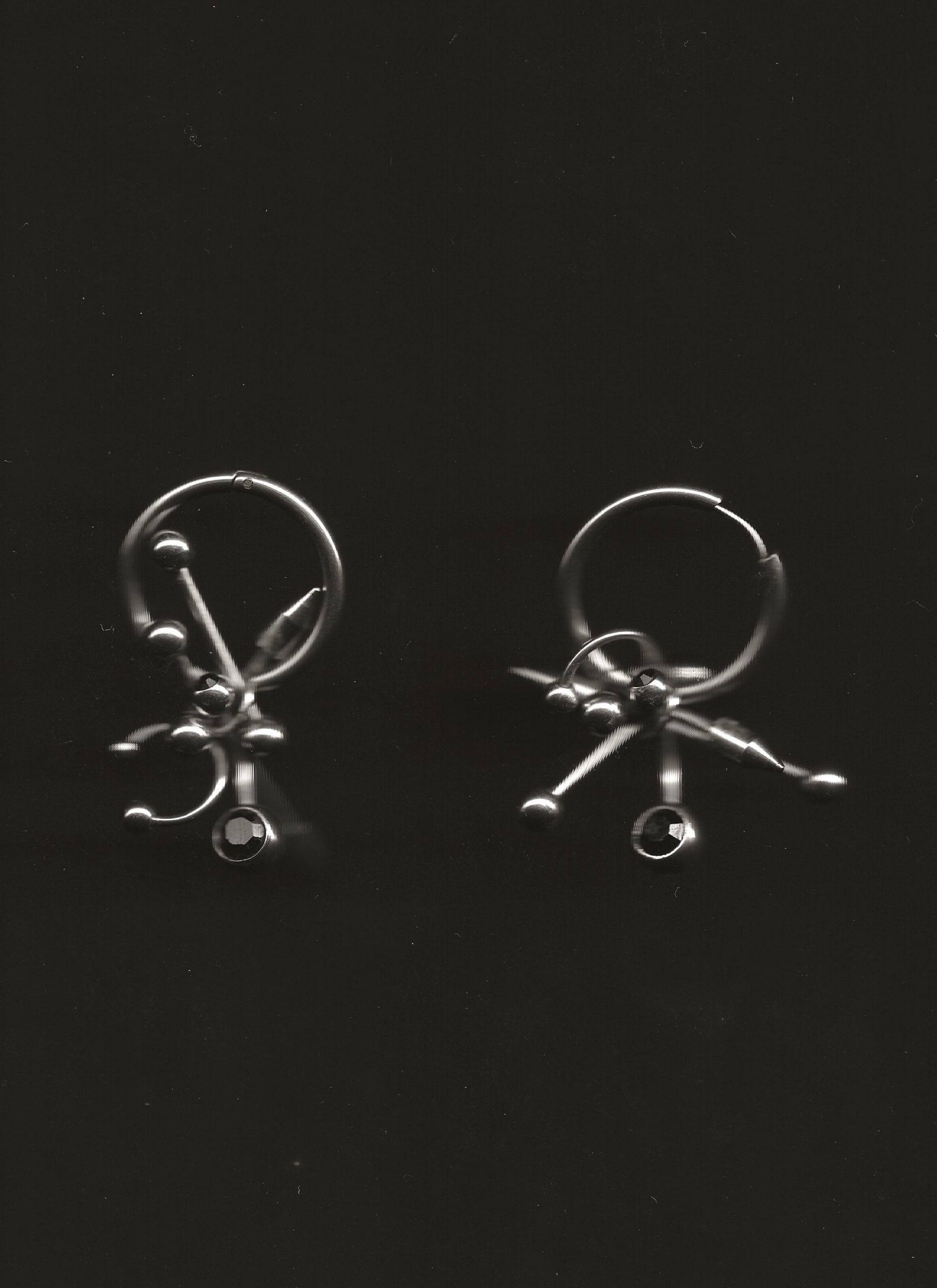 Xardienz Stani black Earrings (Paar)