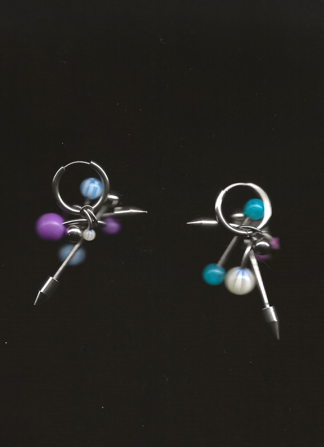 Xardienz Bunte Piercings Earrings (Paar)