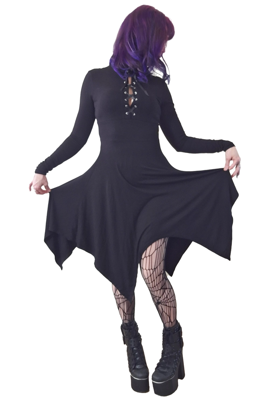 Necessary Evil Kali Longsleeve Dress - Image 2