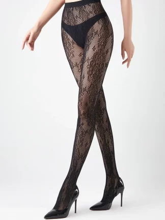 Brocade Lace Tights