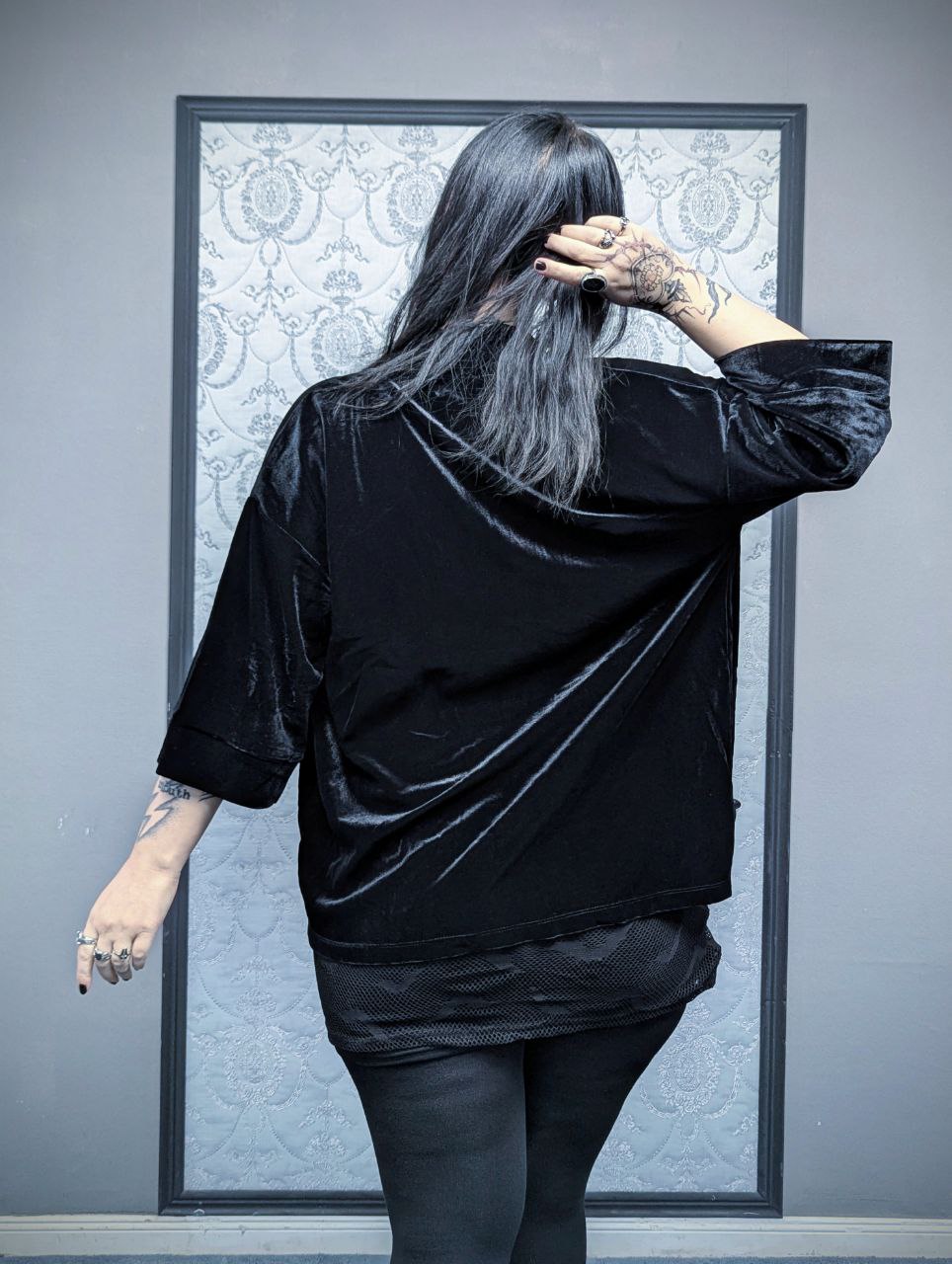 Fernanda Velvet Kimono – Bild 2