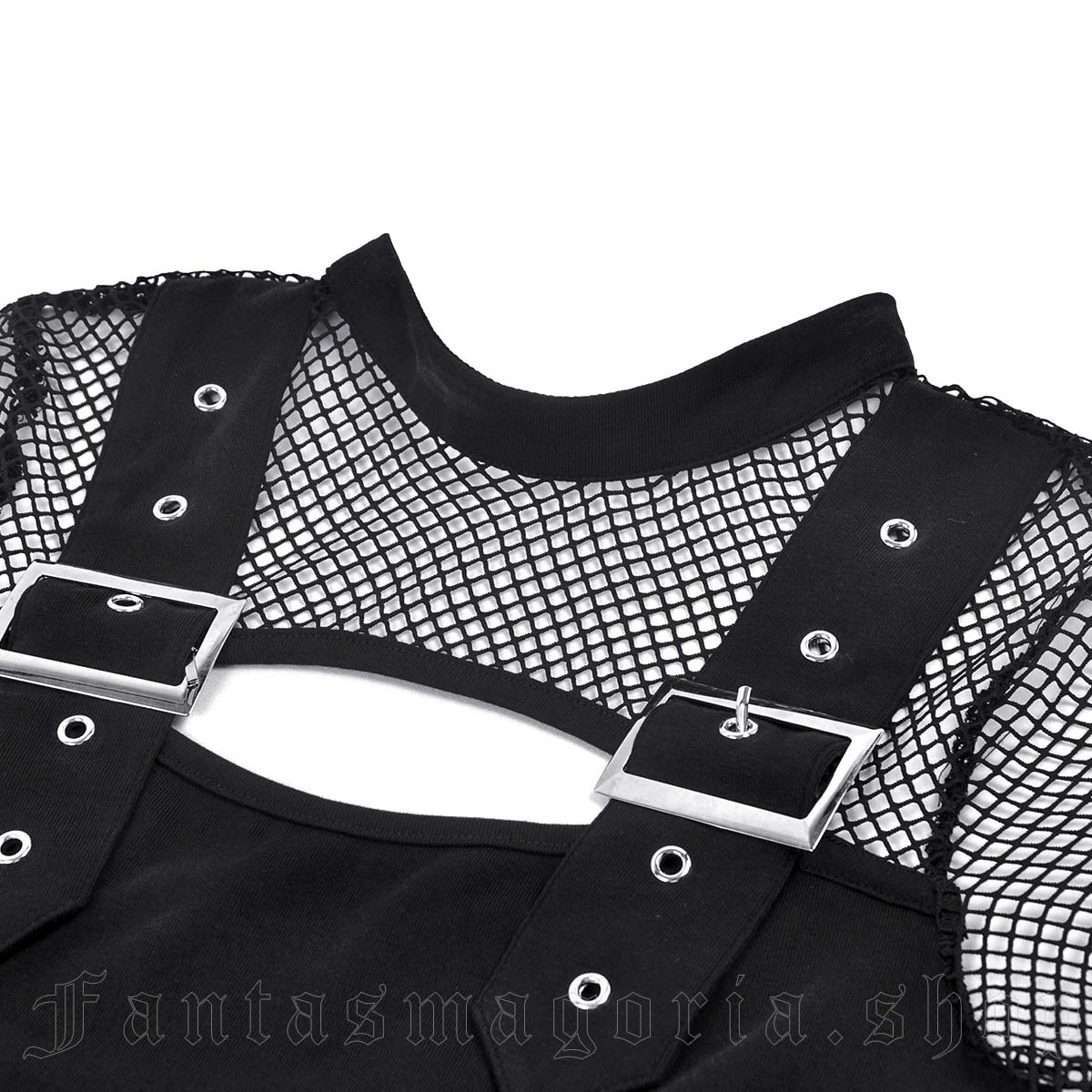 Dark In Love Blackout Net Longsleeve – Bild 3