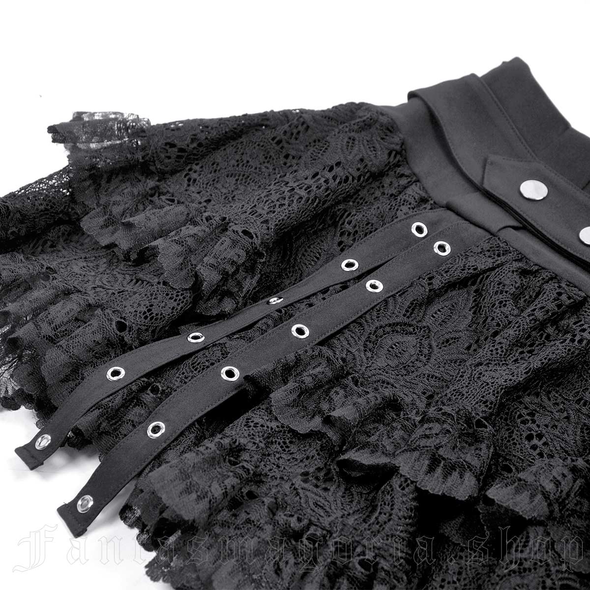Dark In Love Noctem Lace Skirt – Bild 4