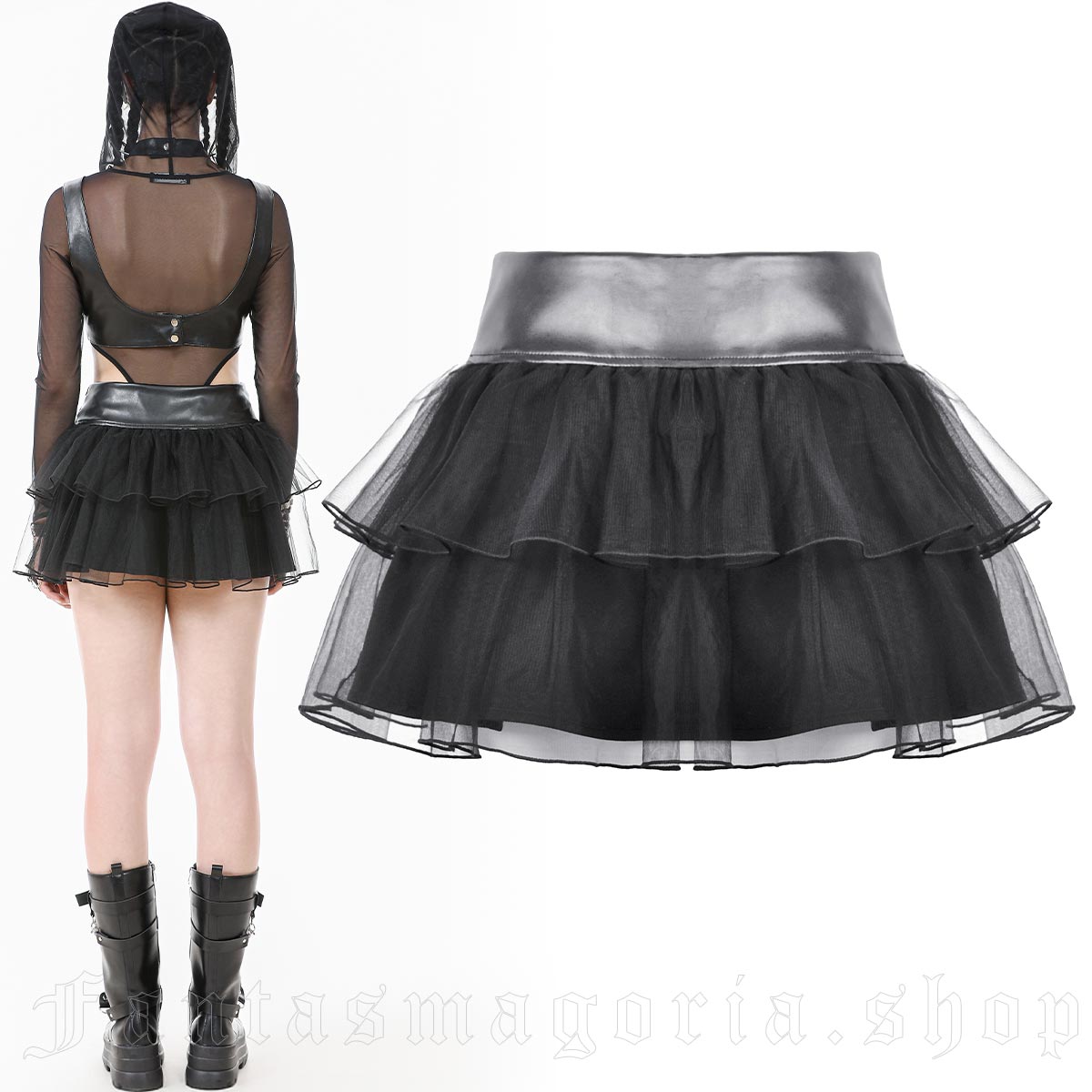 Dark In Love Raverie Skirt – Bild 2