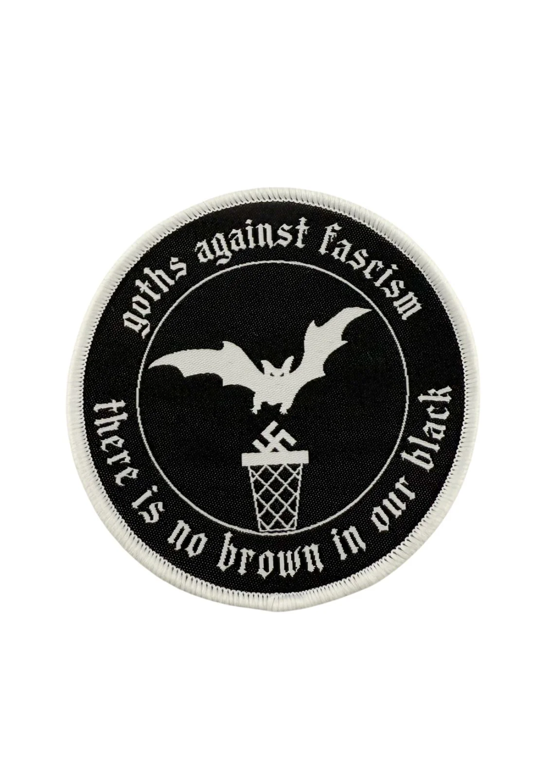 Easure Goths Against Fascism Patch