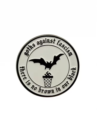 Easure Goths Against Fascism Pin