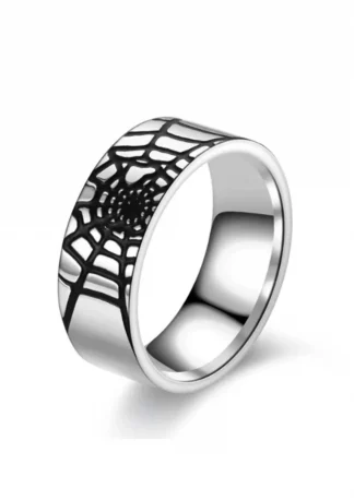 Easure Spider Web Ring