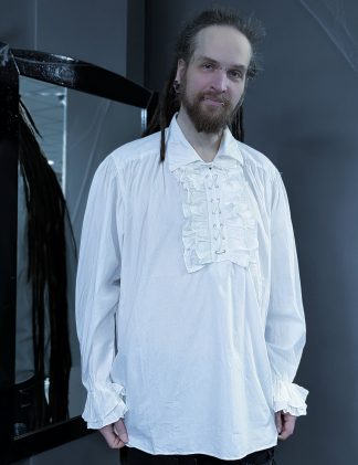 Edward White Ruffle Shirt