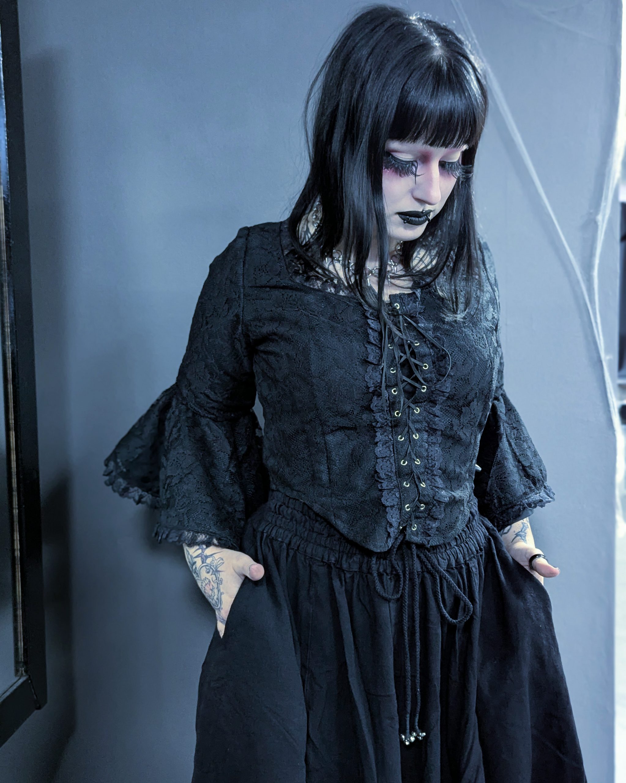 Emma Long Cotton Skirt – Bild 2