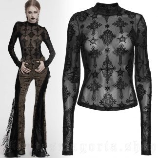 Punk Rave Forsaken Sacrament Top