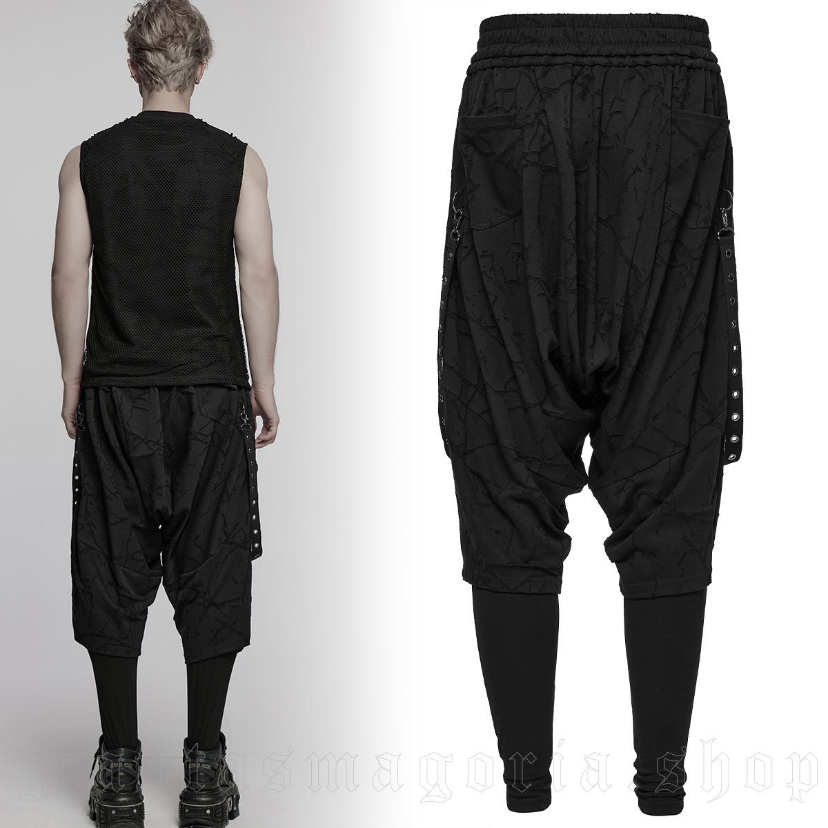 Punk Rave The Sands of Neptune Jogger Pants – Bild 2