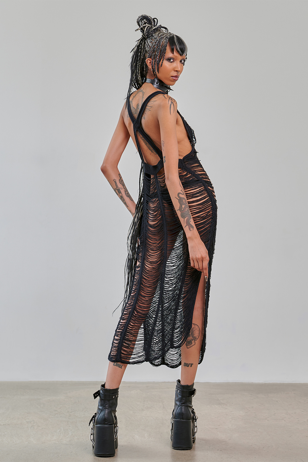 Banned Midnight Threads Dress – Bild 3