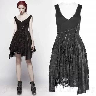 Punk Rave Girl Stalker Dress