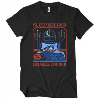 Sleep Is My God, Bed Is My Church T-Shirt