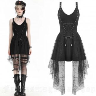 Dark In Love Witch's Web Sleeveless Dress