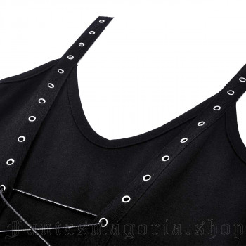 Dark In Love Witch's Web Sleeveless Dress – Bild 3