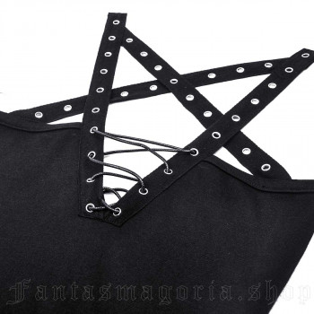 Dark In Love Witch's Web Sleeveless Dress – Bild 5