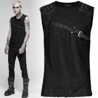 Punk Rave Deviant Behavior Sleeveless Top