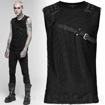 Punk Rave Deviant Behavior Sleeveless Top