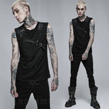 Punk Rave Deviant Behavior Sleeveless Top - Image 2