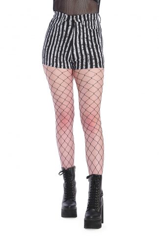 Banned Distressed Wave Shorts