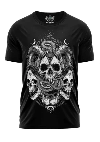 Easure Skull Snake Shirt