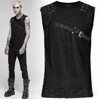 Punk Rave Deviant Behavior Sleeveless Top