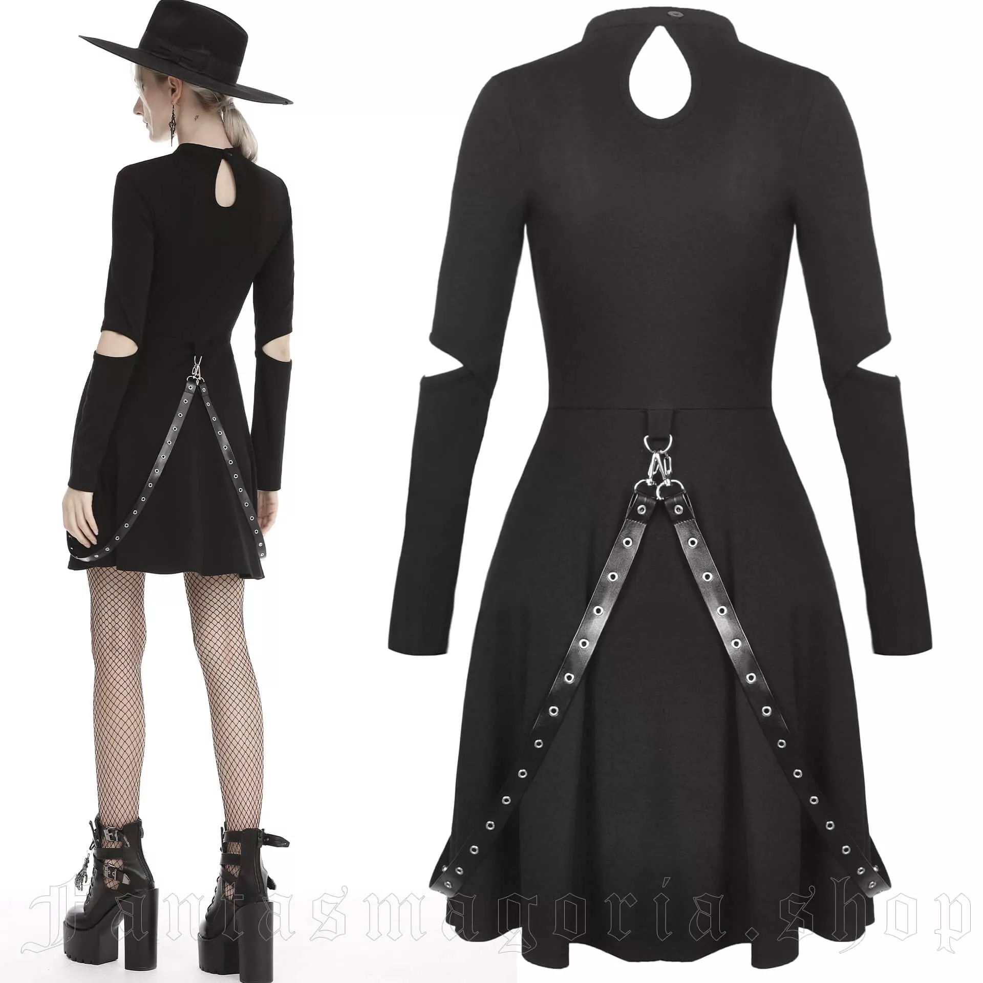 Dark In Love Abyss of Time Dress – Bild 2