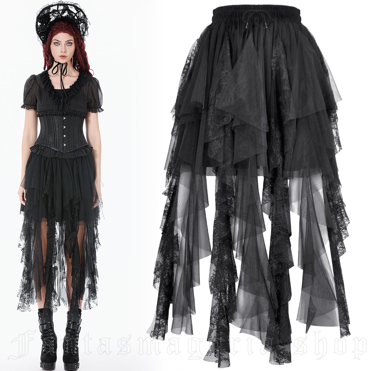Dark In Love Shadow Spells Skirt
