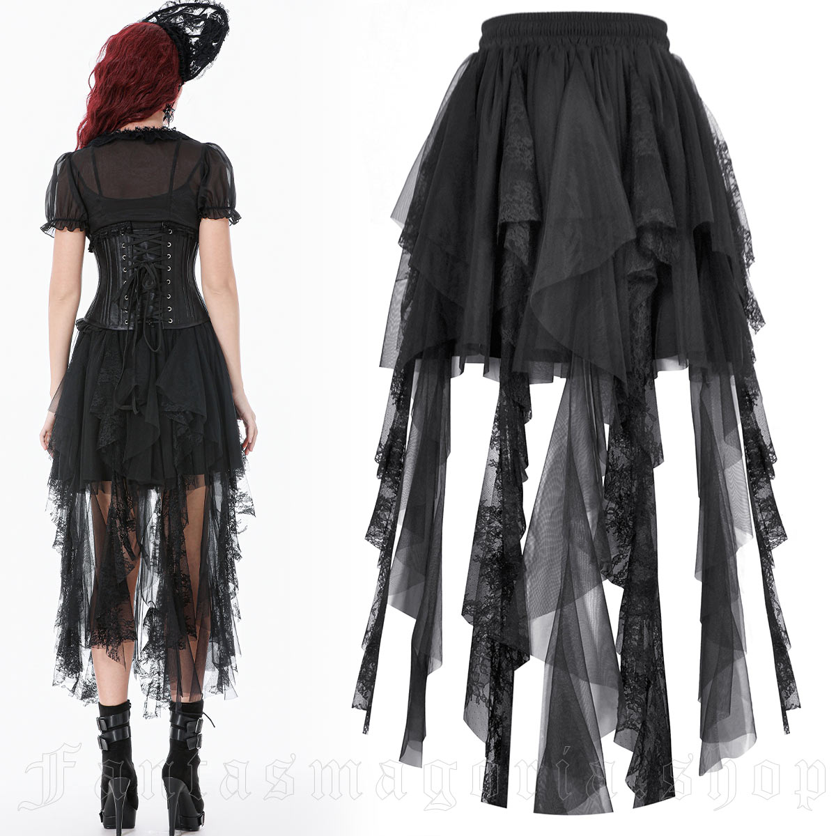 Dark In Love Shadow Spells Skirt - Image 2
