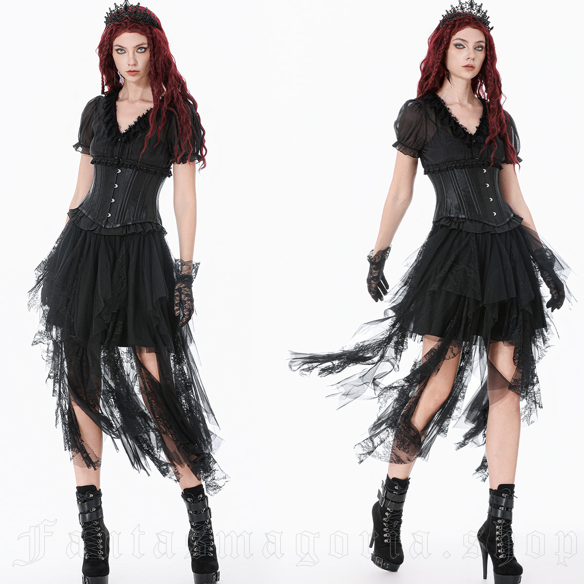 Dark In Love Shadow Spells Skirt - Image 3
