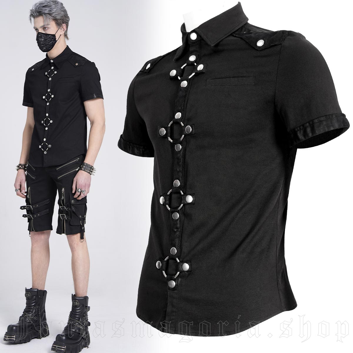 Devil Fashion Orkus Short Sleeve Shirt - Image 3