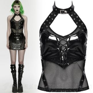Punk Rave Mistress Mayhem PVC Top