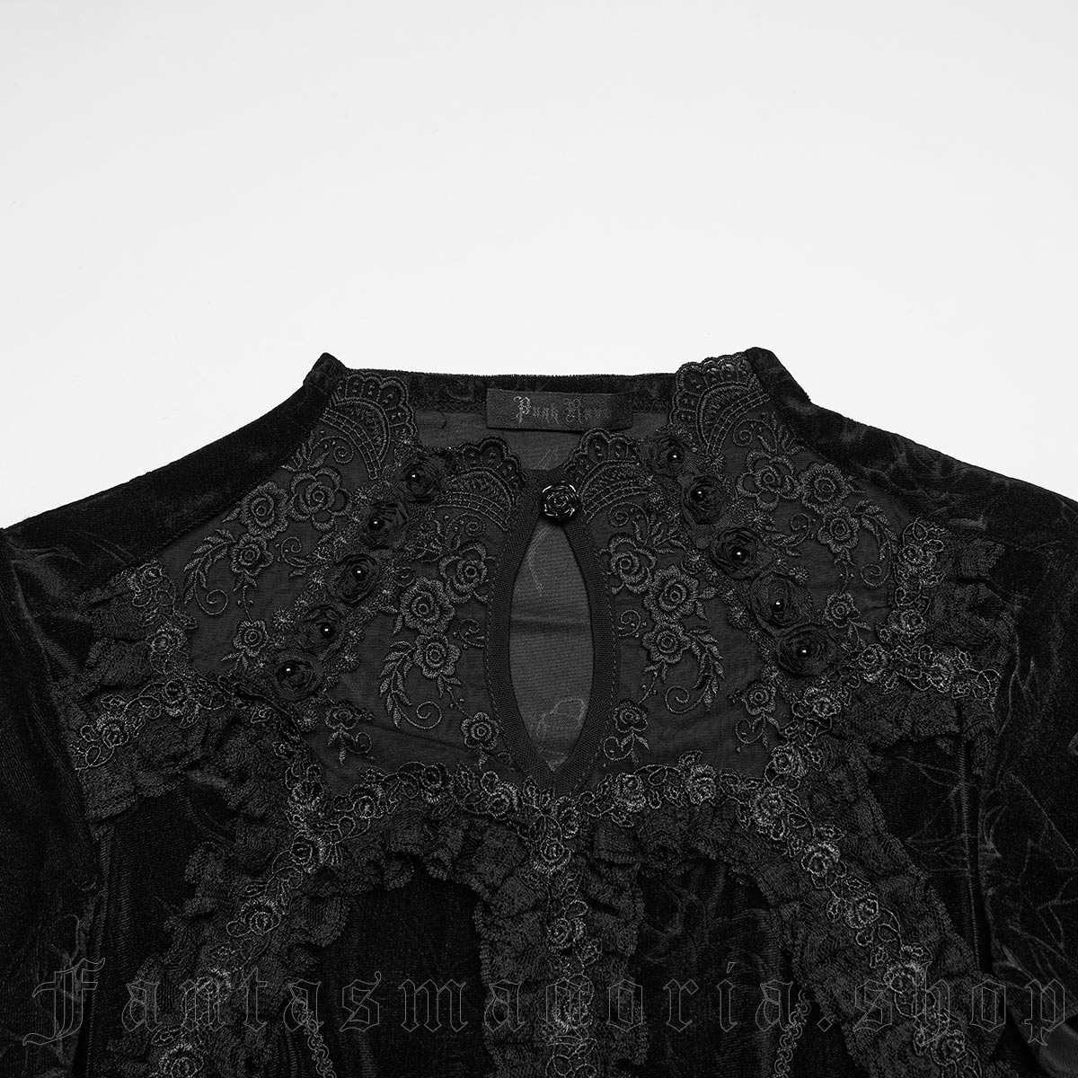 Punk Rave Roses Rhapsody Top - Image 5