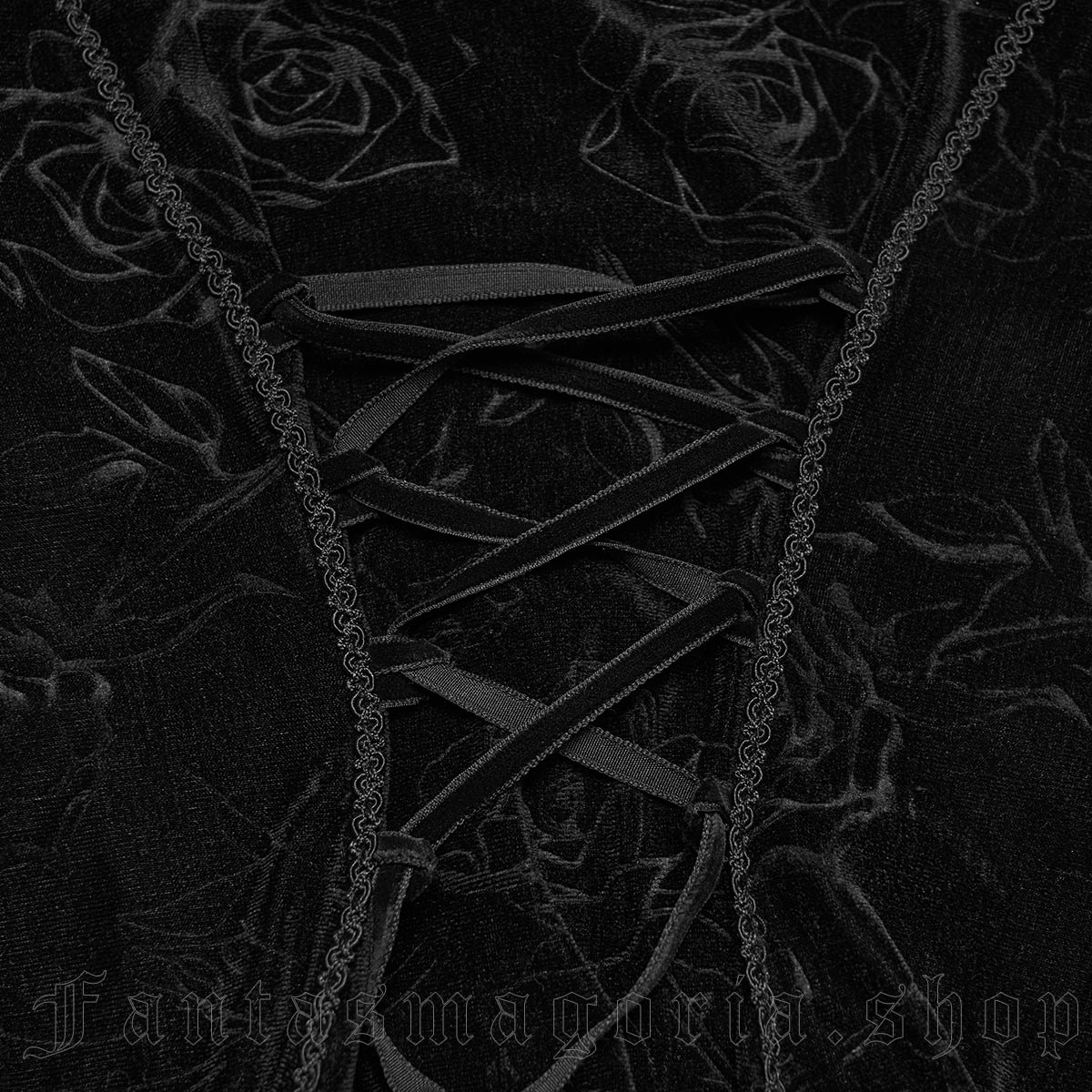 Punk Rave Roses Rhapsody Top - Image 8