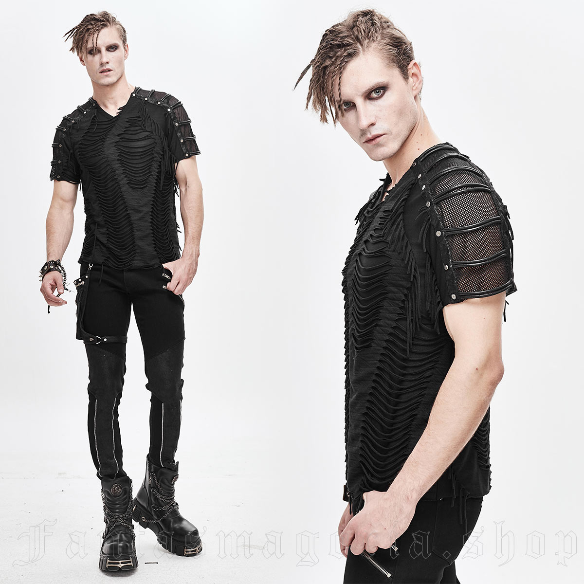 Devil Fashion Destroyer Post Apocalyptic T-Shirt