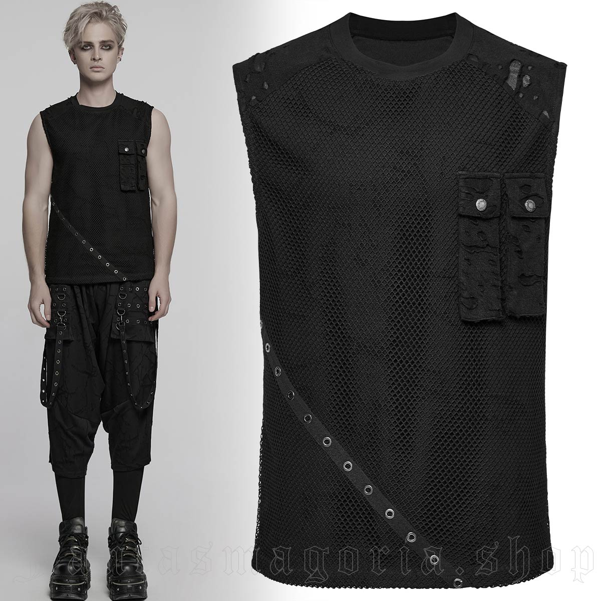 Punk Rave Fallout Ashes Top
