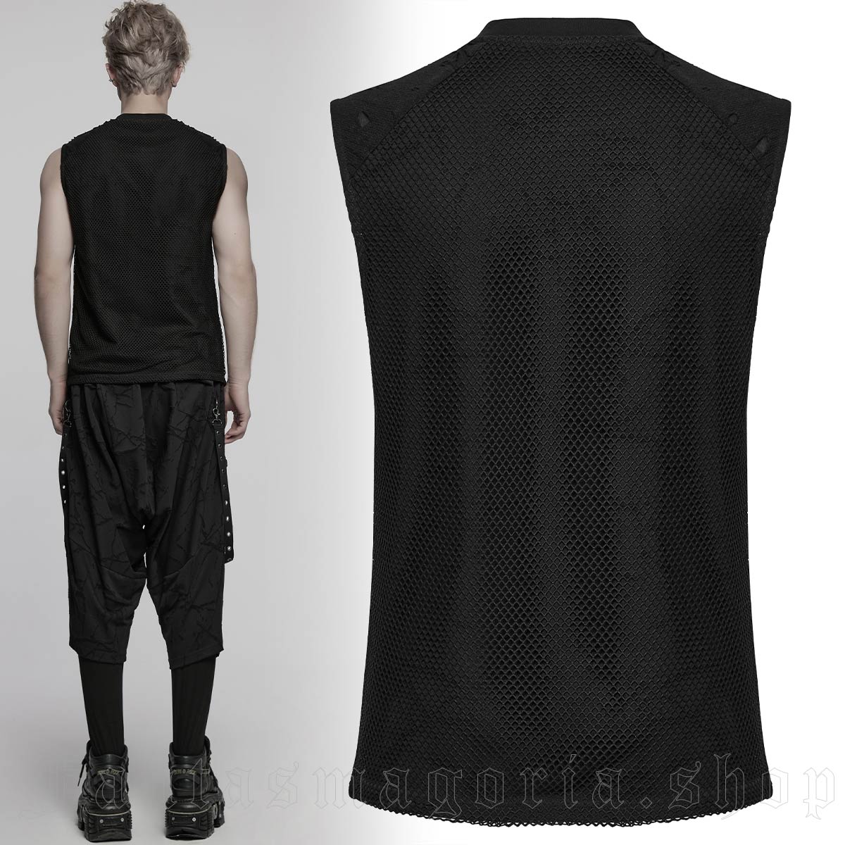 Punk Rave Fallout Ashes Top - Image 2