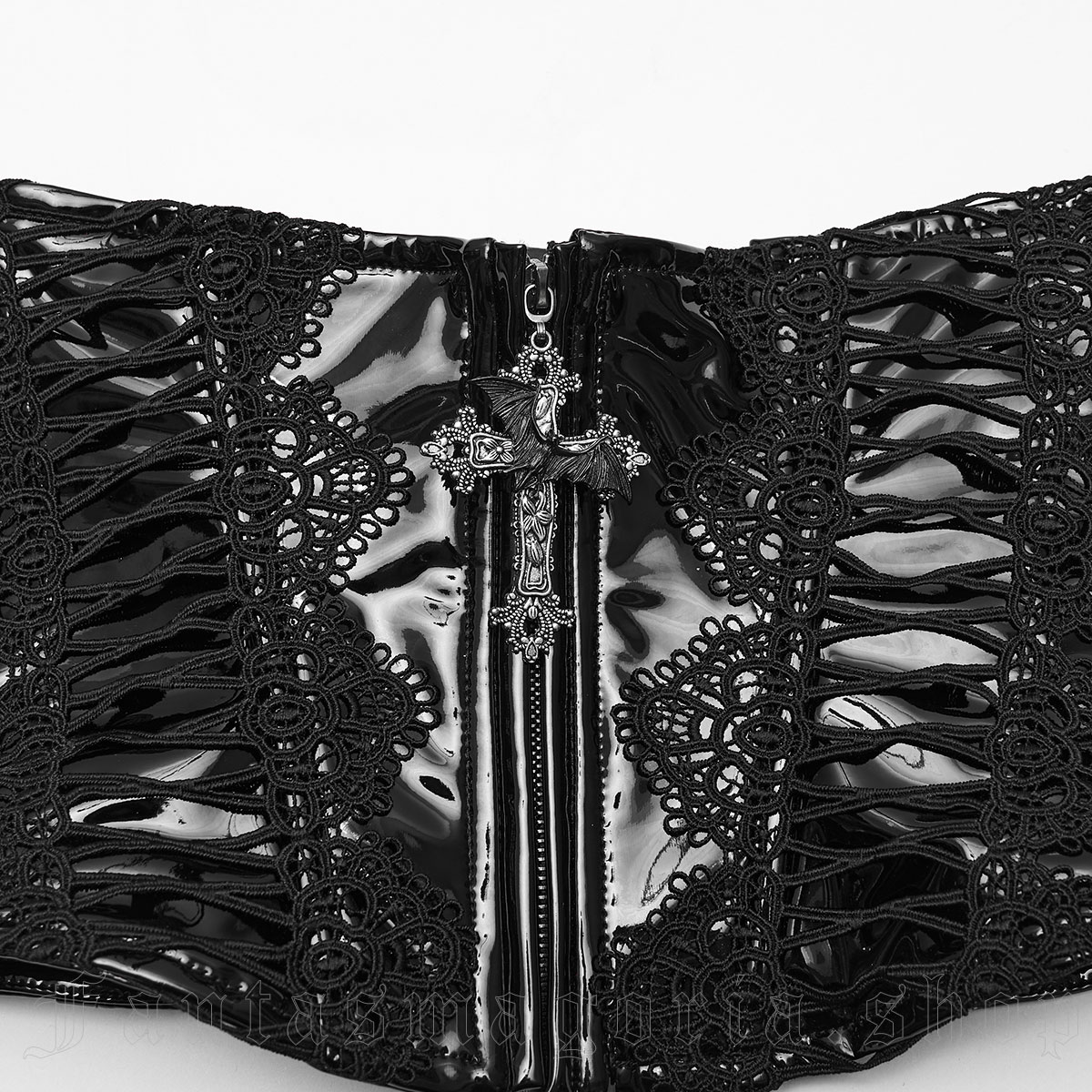 Punk Rave Nocturna PVC Corset – Bild 3