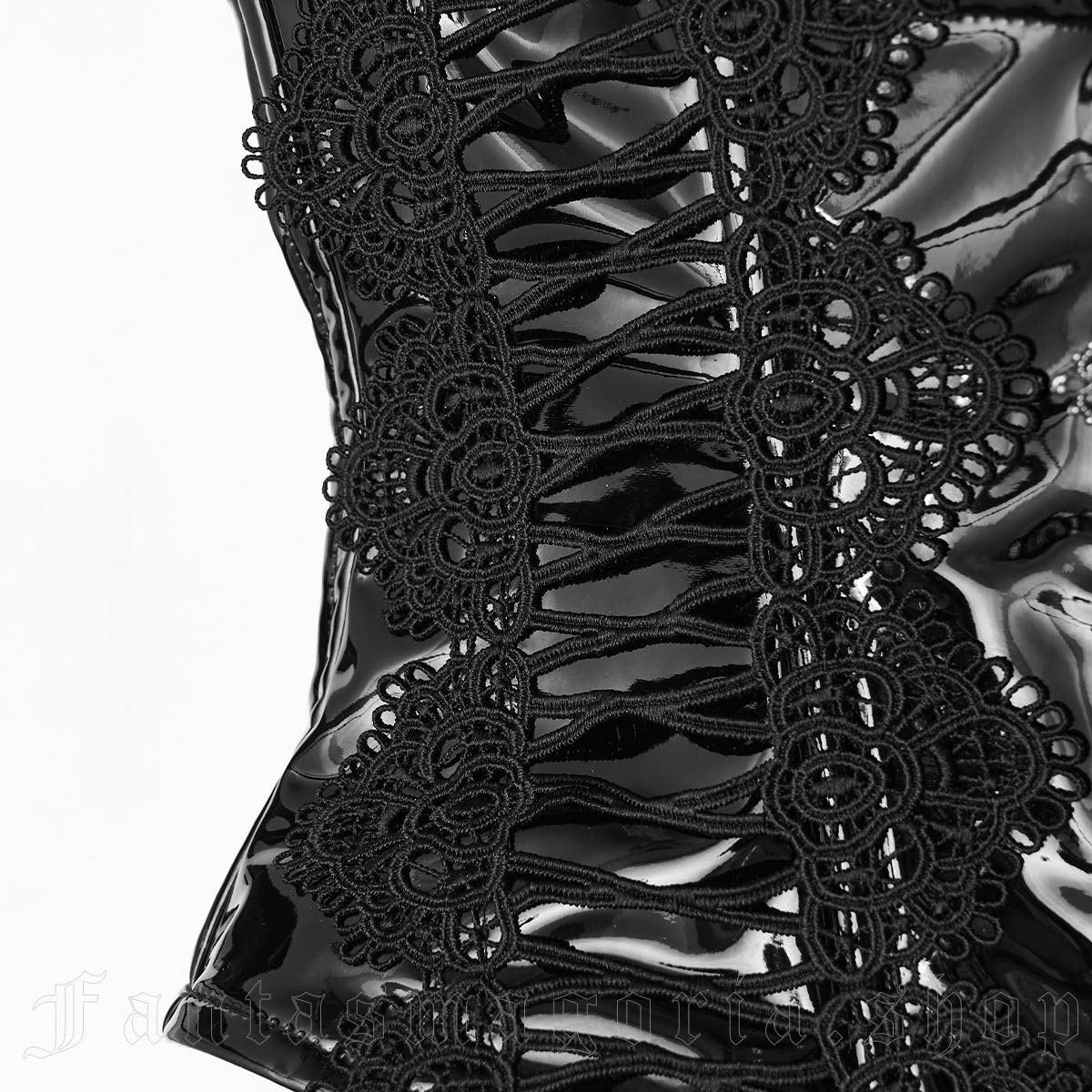 Punk Rave Nocturna PVC Corset – Bild 5
