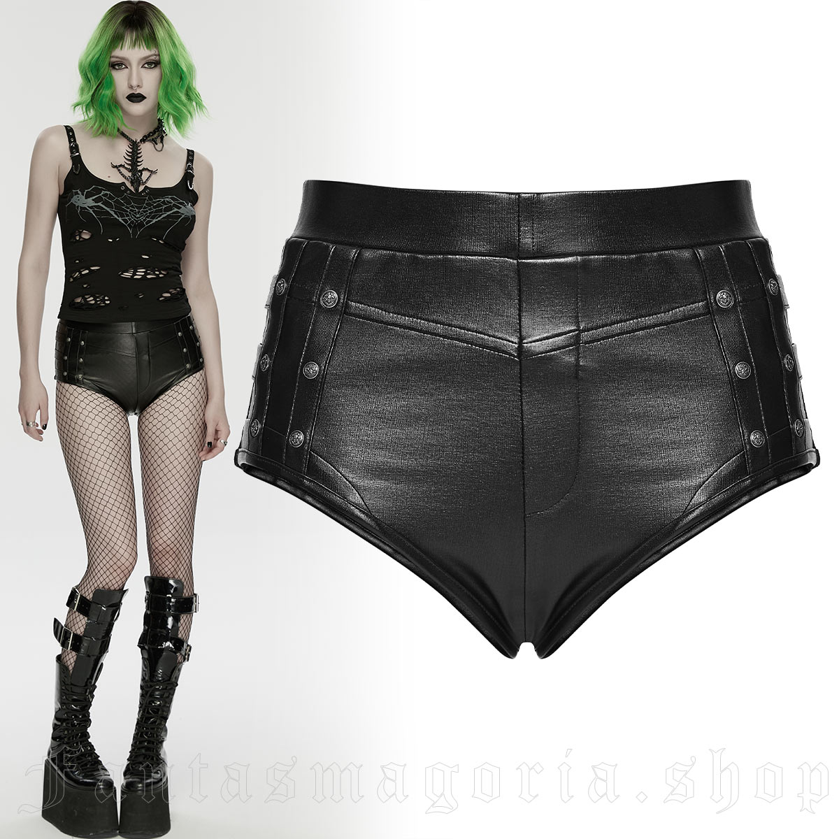 Punk Rave Second Skin Shorts