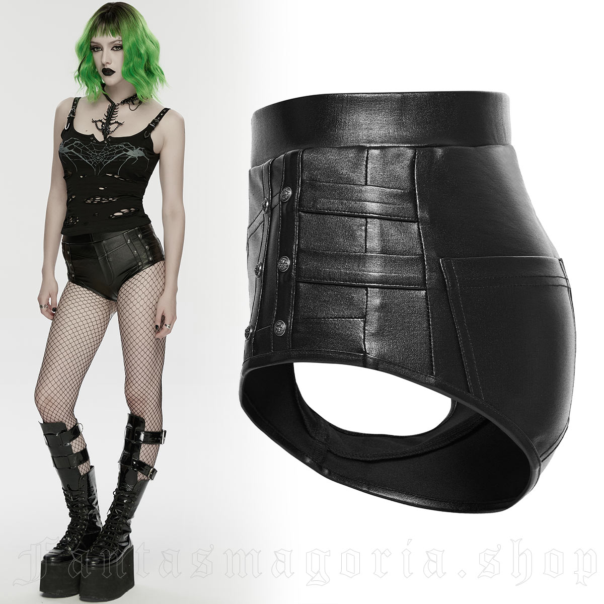 Punk Rave Second Skin Shorts - Image 2