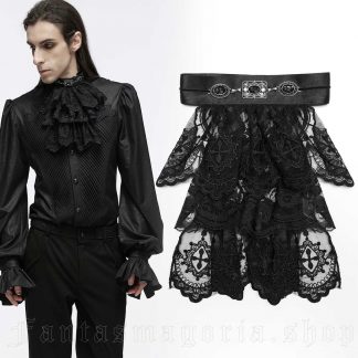 Punk Rave Silvanus Black Jabot