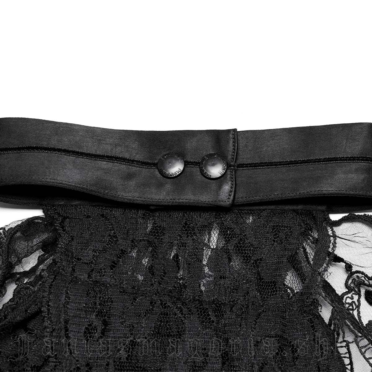 Punk Rave Silvanus Black Jabot – Bild 4
