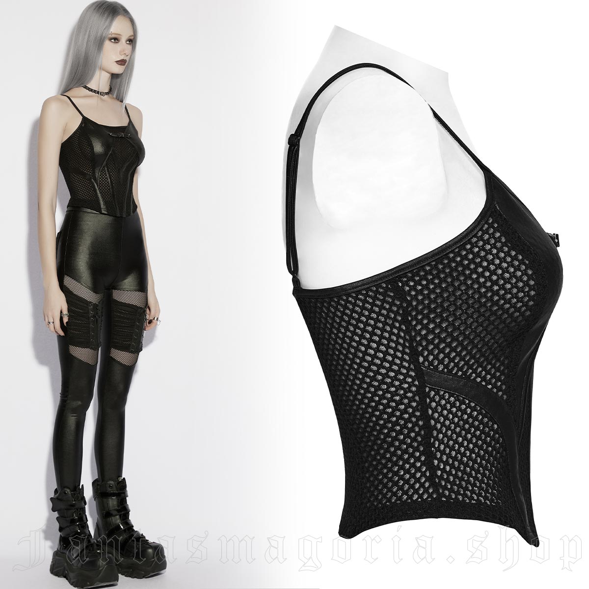 Punk Rave Suspiria Camisole Top – Bild 3