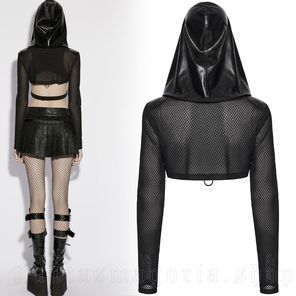 Punk Rave Suspiria Hooded Shrug – Bild 2